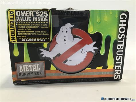 Ghostbusters metal supply box 